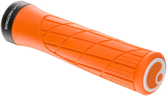 Ergon GA2 Grips - Juicy Orange Lock-On