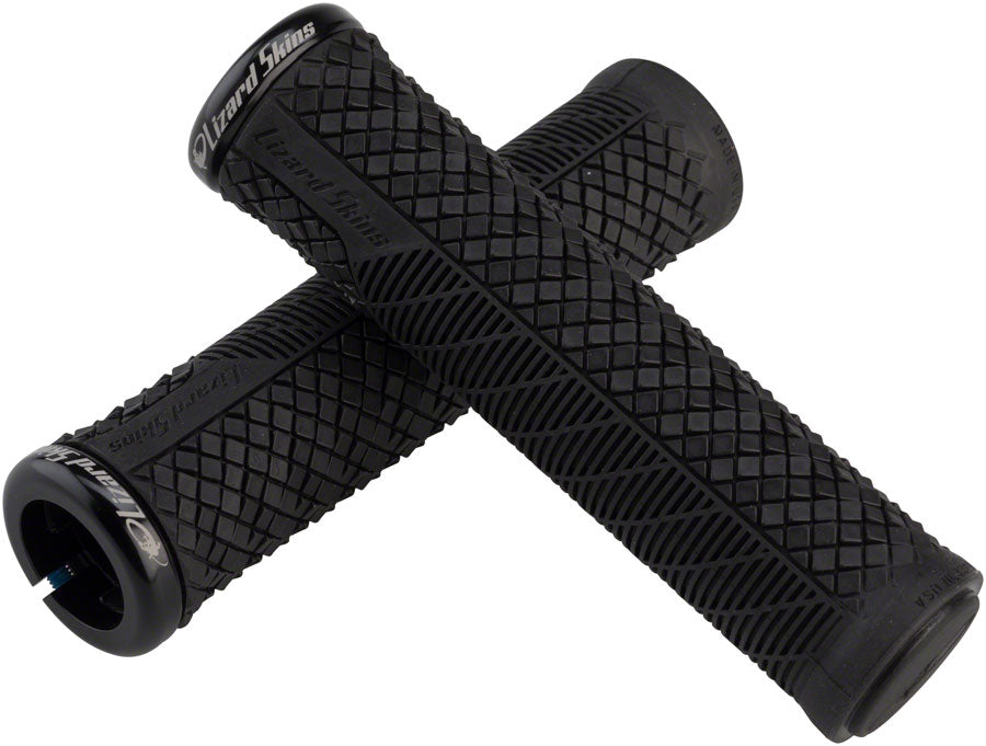 Lizard Skins Charger Evo Grips - Jet Black Lock-On