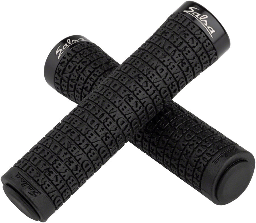Salsa Backcountry Lock-On Grips - Black Lock-On