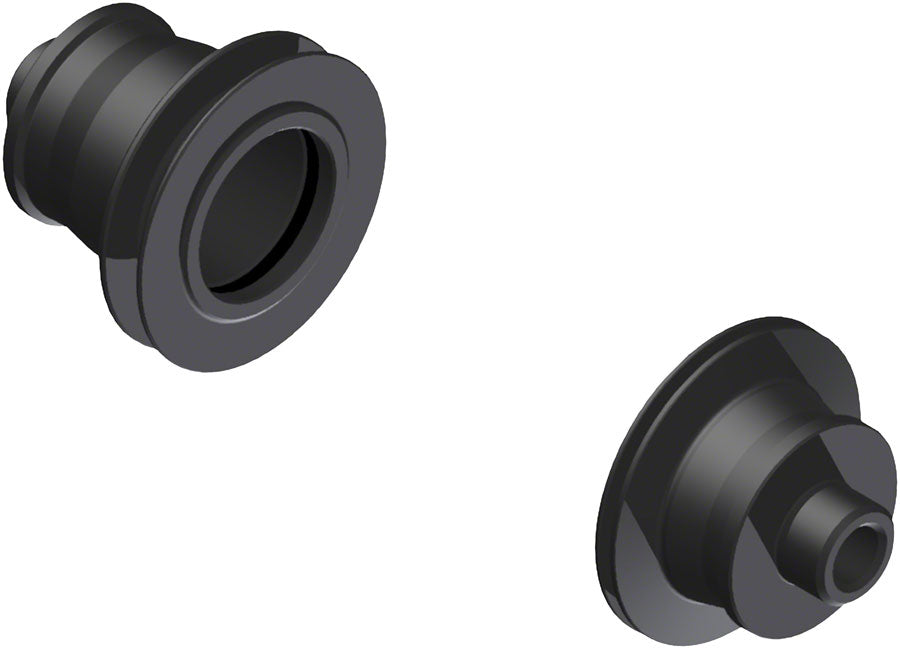 DT Swiss Front Axle Conversion Kit - 5 mm quick release Press fit Black