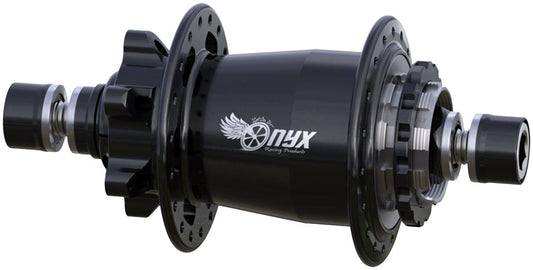 Onyx BMX Ultra Rear Hub - 3/8" 10 x 100mm 6-Bolt Black 36H