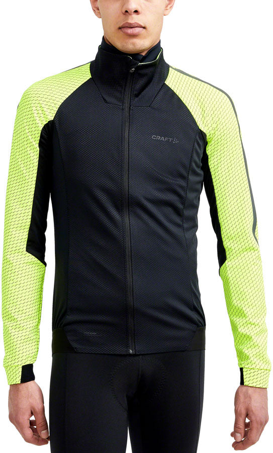 Craft ADV Bike Lumen Subz Jacket - Black/Flumino Mens Small