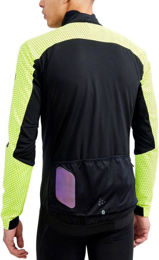 Craft ADV Bike Lumen Subz Jacket - Black/Flumino Mens Small