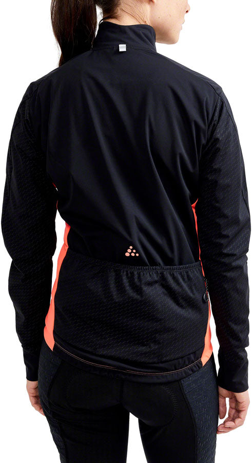 Craft ADV Bike Lumen Subz Jacket - Black/Shock Womens Medium