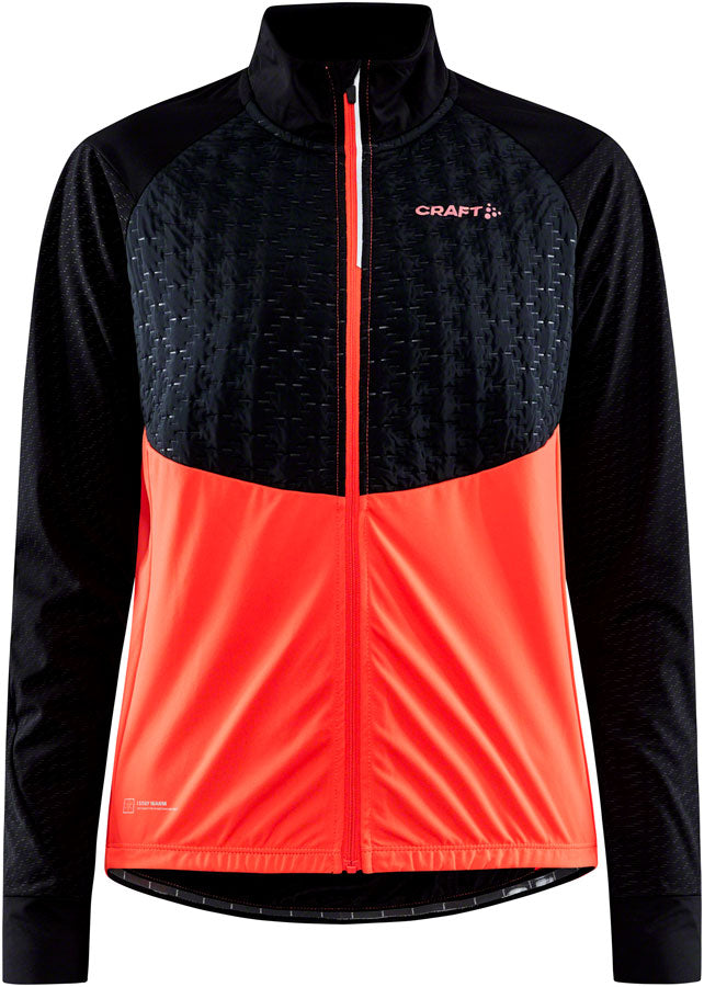 Craft ADV Bike Lumen Subz Jacket - Black/Shock Womens Small