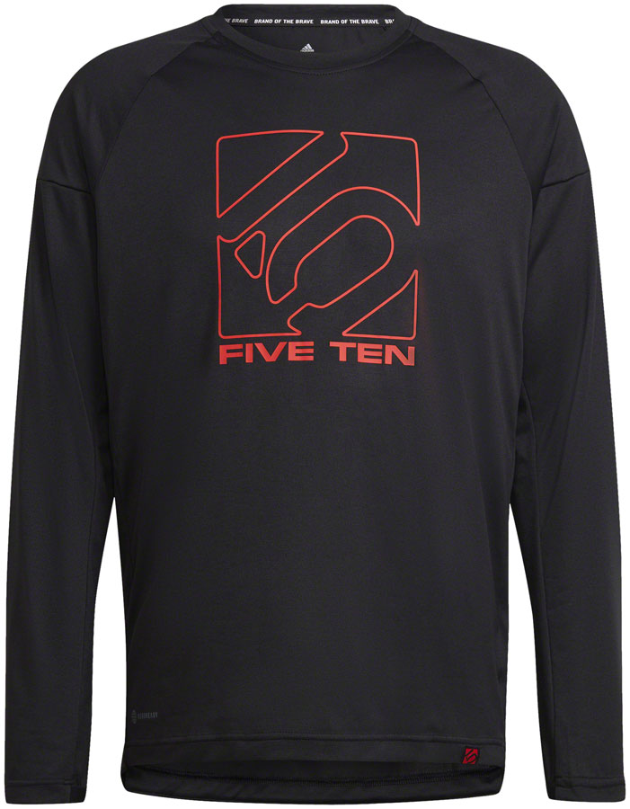 Five Ten Long Sleeve Jersey - Black X-Large