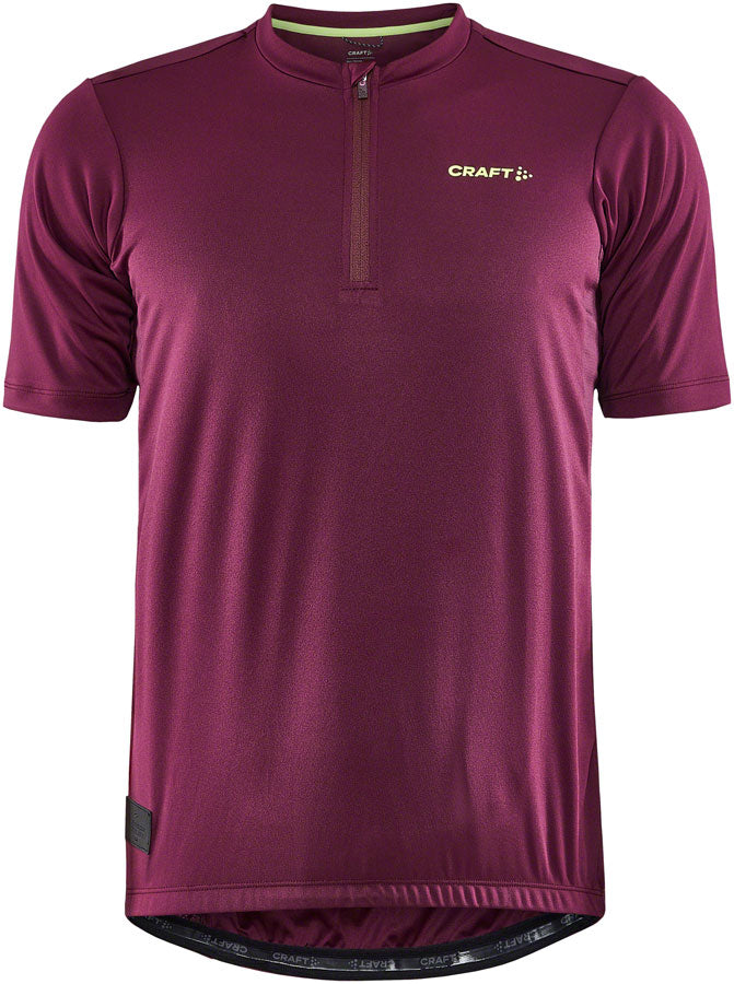 Craft Core Offroad Jersey - Short Sleeve Burgundy Medium Mens