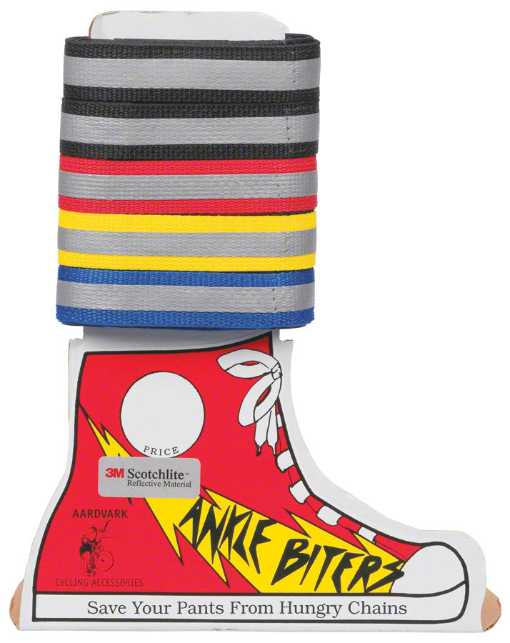 Aardvark Ankle Biters Reflective legbands Assorted colors Cd/25
