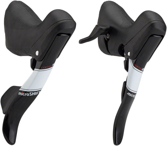 microSHIFT Centos Drop Bar Shift Lever Set 2 x 11-Speed Shimano Compatible