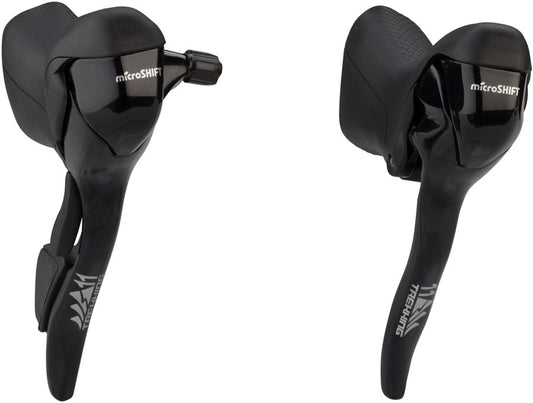 microSHIFT M110 Drop Bar Shift Lever Set 1 x 11-Speed Shimano DynaSys Compatible