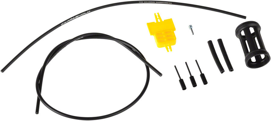 Campagnolo Chorus Ergopower Hydraulic Brake/Shift Lever Disc Caliper - Right/Rear 12-Speed 140mm Flat Mount Caliper BLK