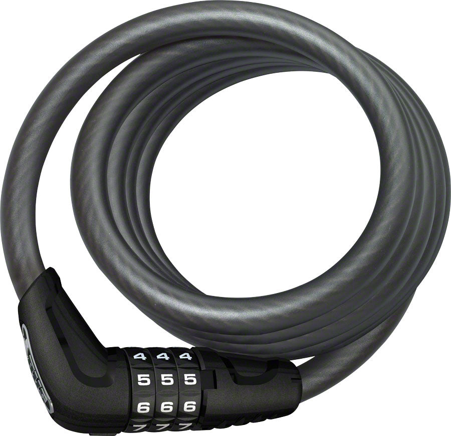 ABUS Star 4508 Combination Coiled Cable Lock: 150cm x 8mm Black