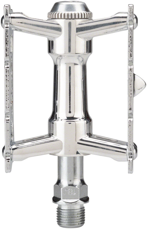 MKS Sylvan Track Next Pedals - Platform Aluminum 9/16" Silver