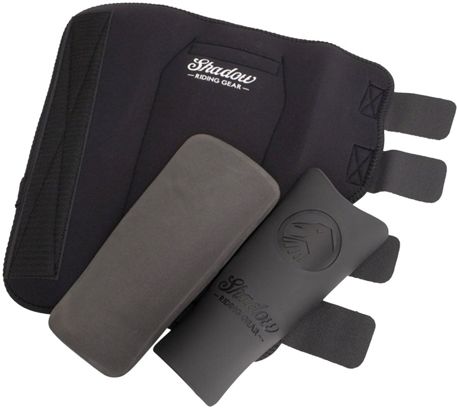 The Shadow Conspiracy Shinners Shin Guards - Black Large/X-Large