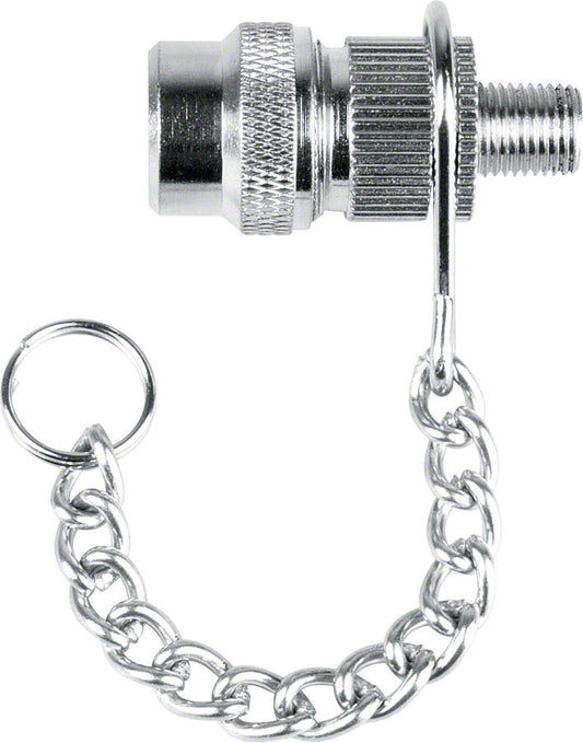 SKS Pump Adaptor with Chain Schrader to Presta