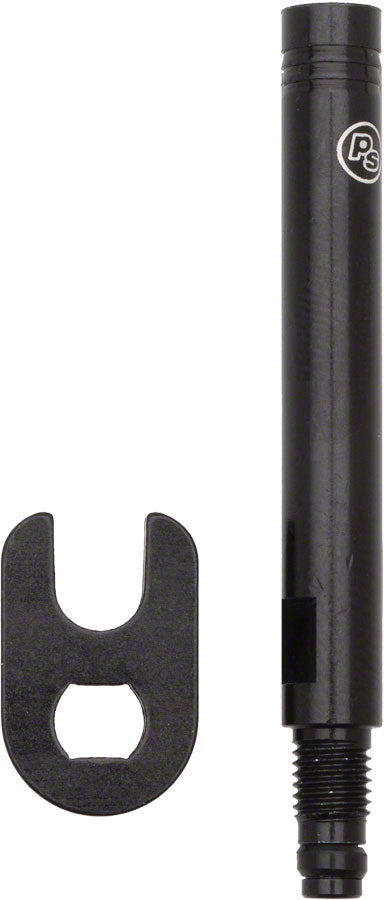 Problem Solvers Presta Valve Extender: Removable Core 30mm Black