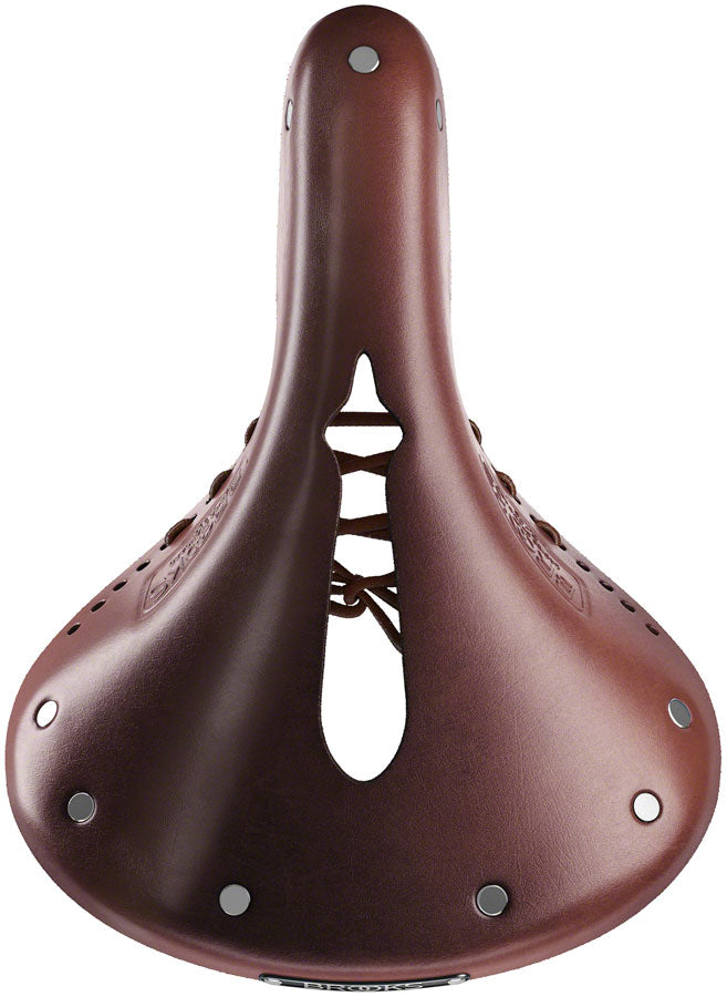 Brooks B17 Carved Saddle - Steel Antique Brown – FirstFlightBikes