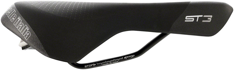 Selle Italia ST 3 Superflow Saddle - Fec Alloy Black S3