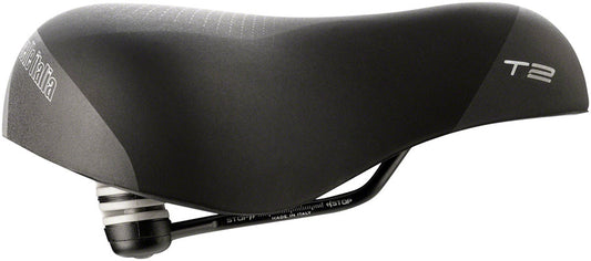 Selle Italia T2 Flow Saddle - Fec Alloy Black L2
