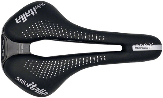 Selle Italia Max Flite Boost Gel Superflow Saddle - Titanium Black L3