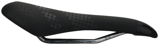 Smanie DH Series Saddle - Chromoly Microfiber Black 133