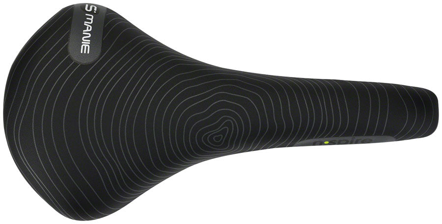 Smanie N.Spire Saddle - Chromoly Microfiber Black 136