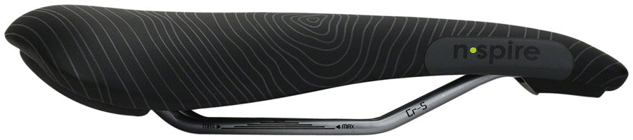 Smanie N.Spire Saddle - Chromoly Microfiber Black 136