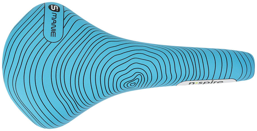 Smanie N.Spire Saddle - Chromoly Microfiber Blue 136