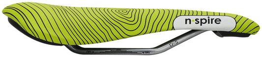Smanie N.Spire Saddle - Chromoly Microfiber Green 136