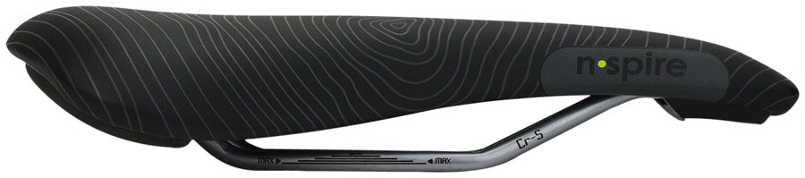 Smanie N.Spire Saddle - Chromoly Microfiber Black 146