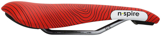 Smanie N.Spire Saddle - Chromoly Microfiber Red 146