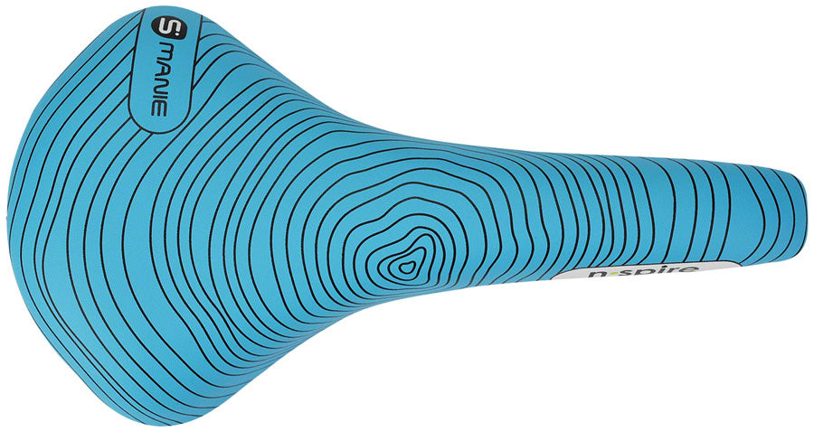 Smanie N.Spire Saddle - Chromoly Microfiber Blue 146