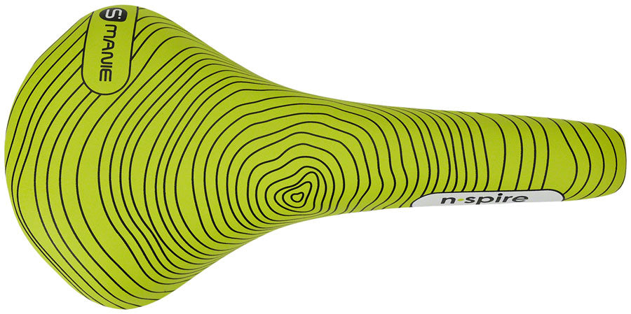 Smanie N.Spire Saddle - Chromoly Microfiber Green 146