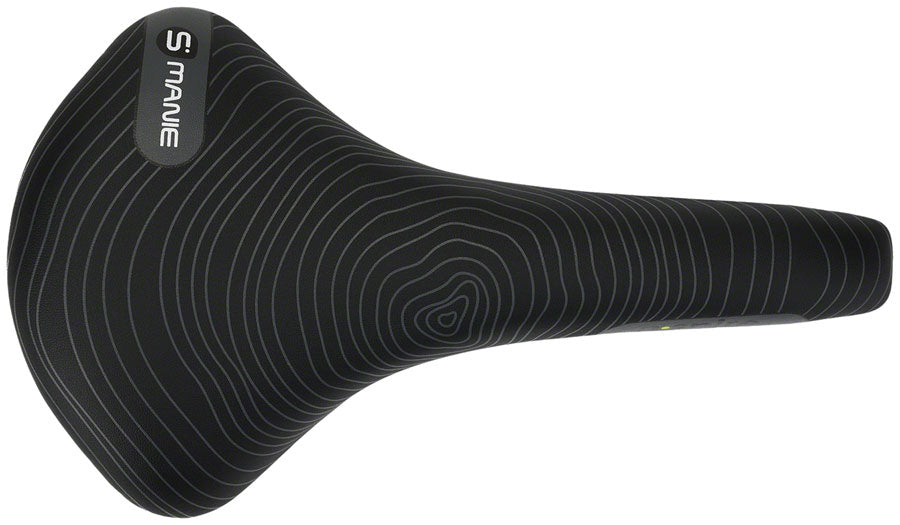 Smanie N.Spire Saddle - Chromoly Microfiber Black 156