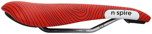 Smanie N.Spire Saddle - Chromoly Microfiber Red 156