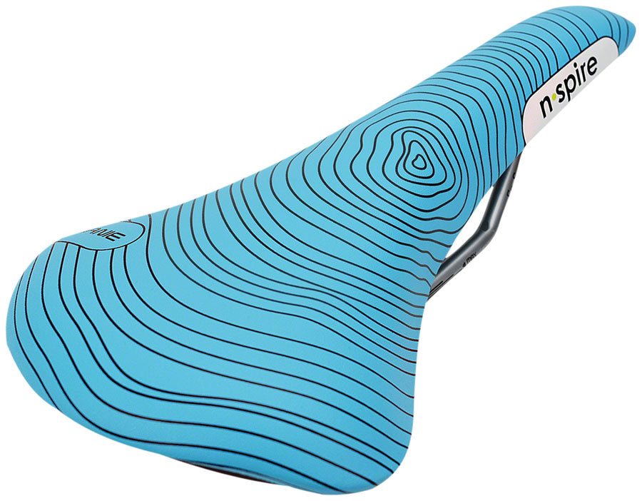 Smanie N.Spire Saddle - Chromoly Microfiber Blue 156