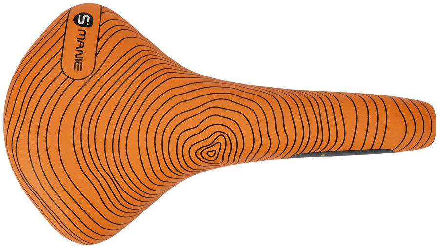 Smanie N.Spire Saddle - Chromoly Microfiber Orange 156