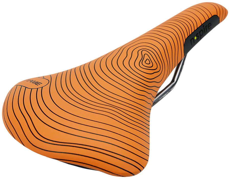 Smanie N.Spire Saddle - Chromoly Microfiber Orange 156