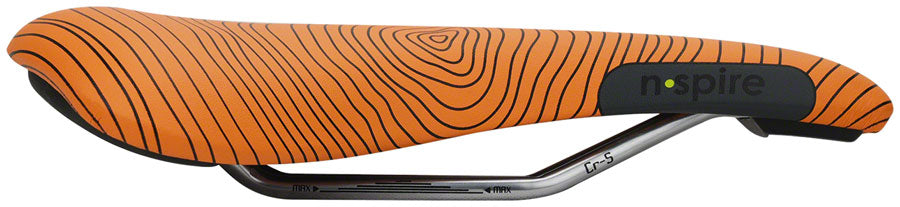 Smanie N.Spire Saddle - Chromoly Microfiber Orange 156