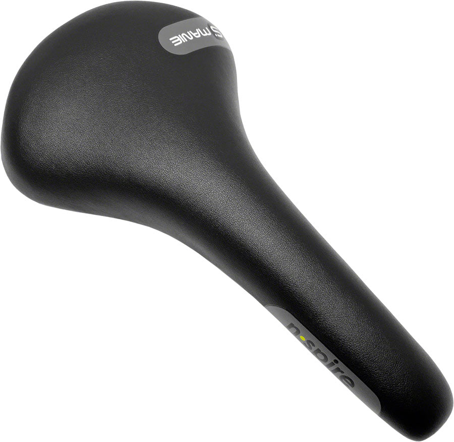 Smanie N.Spire Saddle - Chromoly Polyurethane Sport Cover Black 146