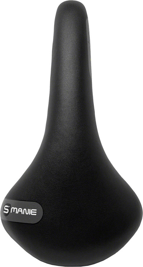 Smanie N.Spire Saddle - Chromoly Polyurethane Sport Cover Black 146