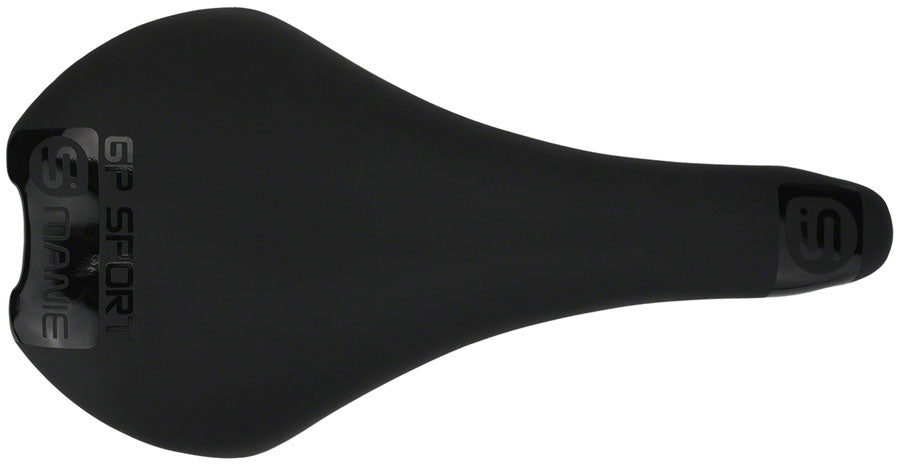 Smanie Sport Series Saddle - Steel Polyurethane Sport Cover Black 142