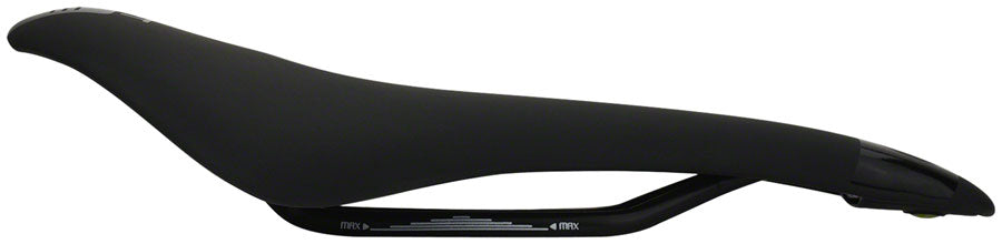 Smanie Sport Series Saddle - Steel Polyurethane Sport Cover Black 142