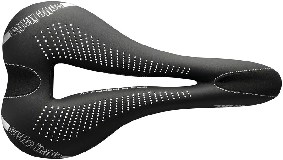 Selle Italia Diva Gel Superflow Saddle - Titanium Black Womens S3
