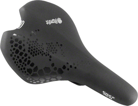 Selle Royal Freeway Fit Saddle - Steel Black Moderate