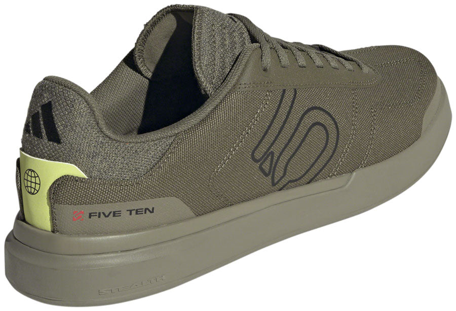 Five Ten Sleuth Deluxe Canvas Flat Shoes - Mens Focus Olive/Core BLK/Orbit Green 8.5