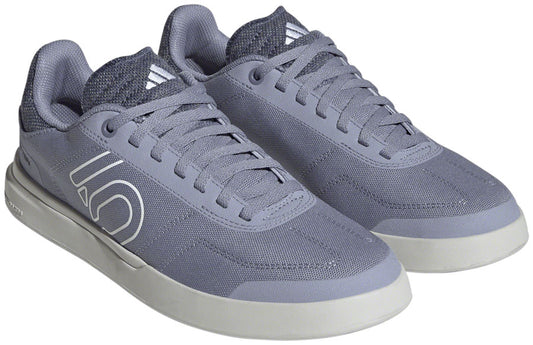 Five Ten Sleuth Deluxe Canvas Flat Shoes - Womens Silver Violet/Ftwr White/Coral 10