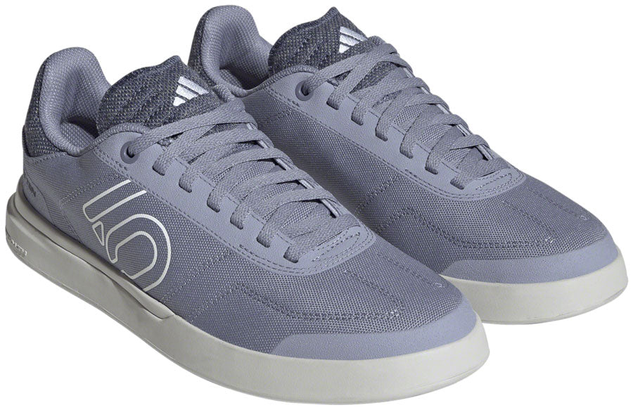 Five Ten Sleuth Deluxe Canvas Flat Shoes - Womens Silver Violet/Ftwr White/Coral 10.5