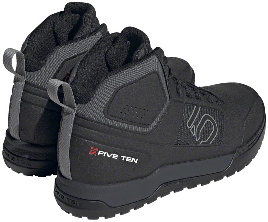 Five Ten Impact Pro Mid Flat Shoes - Mens Core Black/Gray Three/Gray Six 12