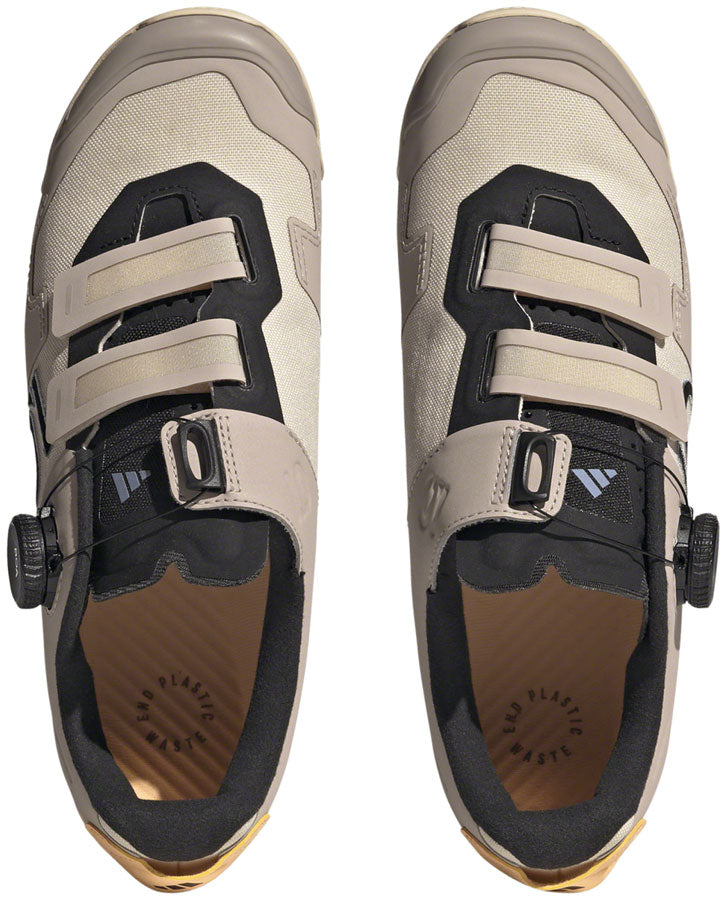 Five Ten Kestrel BOA Mountain Clipless Shoes Womens Sand Strata Silver Violet Acid Orange 10